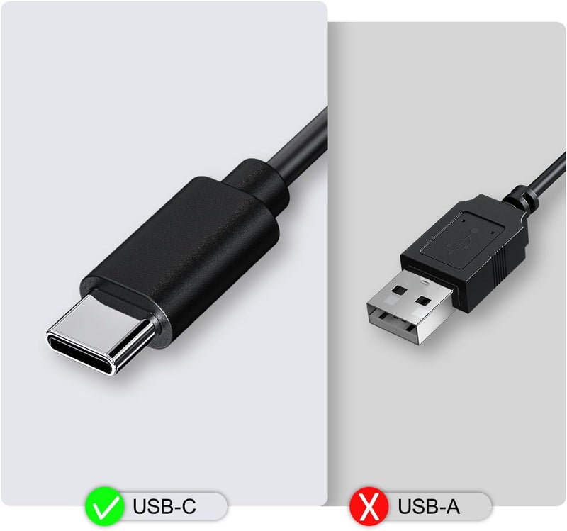 CBUS لوحة مفاتيح رقمية سلكية USB-C للكمبيوتر المحمول، لوحة مفاتيح مكونة من 23 مفتاح مع مفاتيح Tab و Home و Email و Calculator، كابل بطول 5 أقدام، تصميم صغير وخفيف الوزن - Image 2